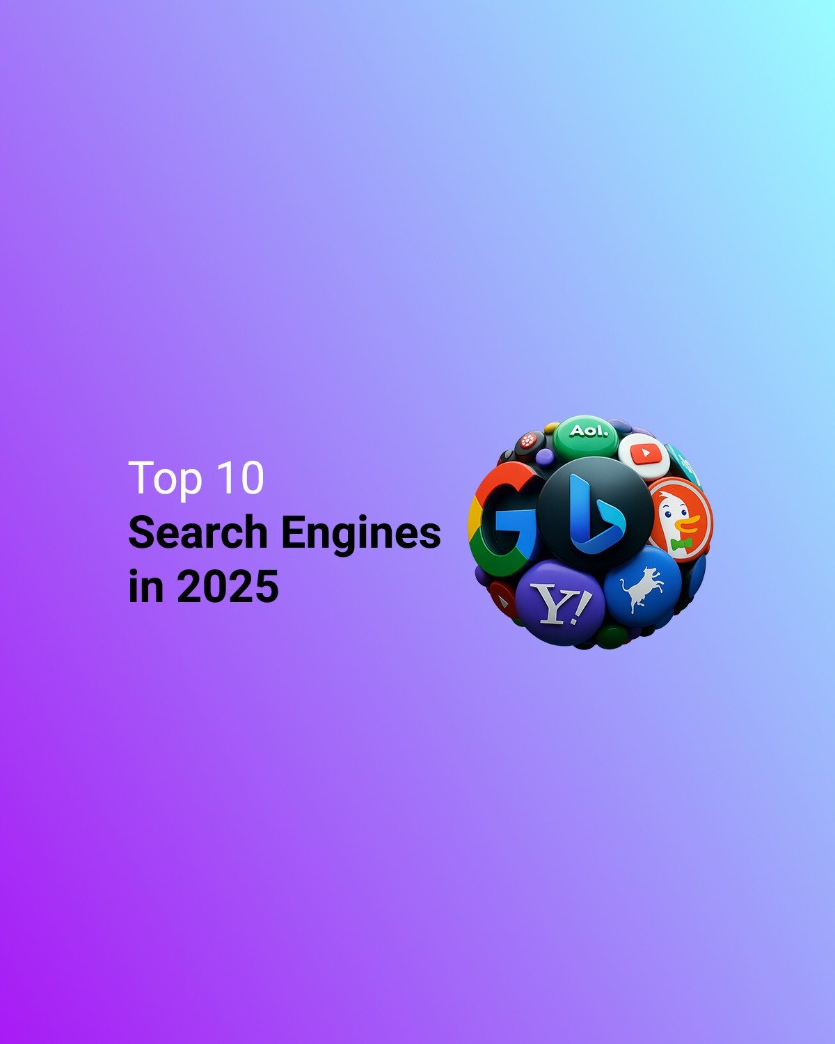 Top 10 Search Engines in 2025